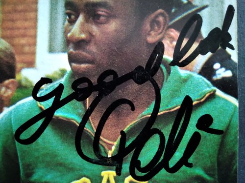 Pelé Brasil 🇧🇷 Fifa-WC Meksyk 1970 Ernst Huberty No3 nieluzowana megararity! - Zdjęcie 2 z 3