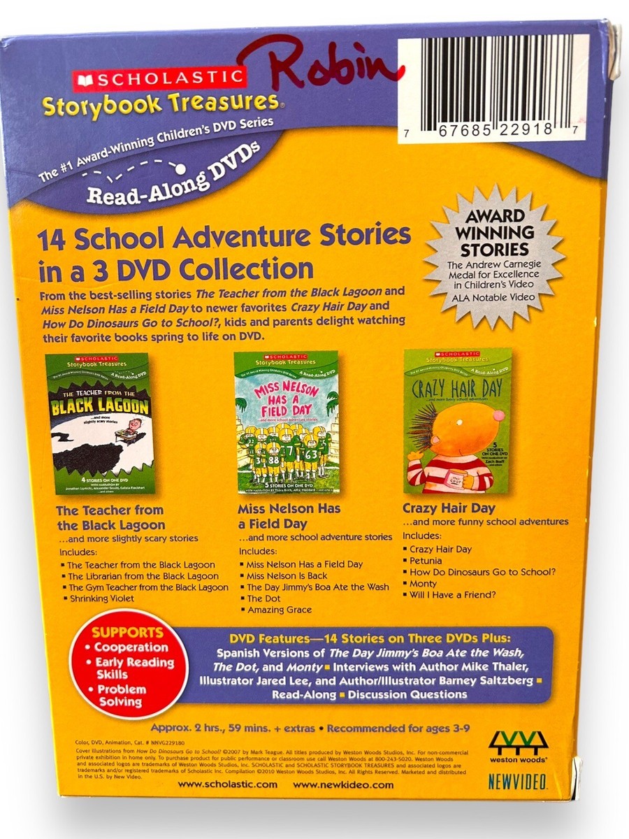 Scholastic Storybook Treasures Adventures at School READ ALONG
