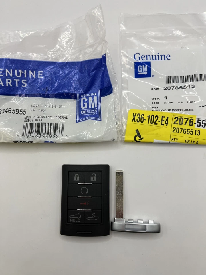 Chevrolet Corvette C7 2015-19 inteligente mando a distancia sin llave GM 23465955 OEM Foto 2 de 4