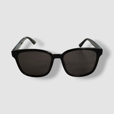  285 Gucci GG0637SK 001 Women Black Square Logo UV Shades Sunglasses 56-18-150