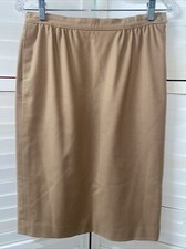 Vintage Pendleton Skirt Women s Wool Pencil Straight Midi Lined Khaki Sz 10P