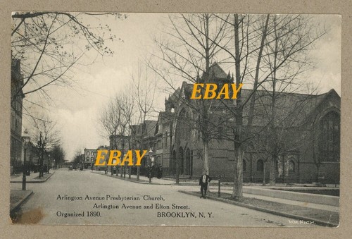 Brooklyn NY, Arlington Ave & Presbyterian Church
