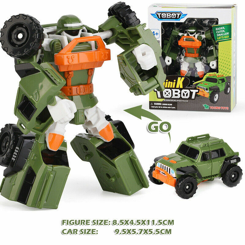 TOBOT Mini K Toys Action Figure Robot Transforming Car Kids Boys Toy Gift