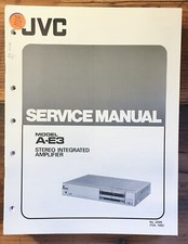 JVC A-E3 Amplifier Service Manual Original 