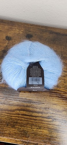 Rowan Kidsilk Haze Yarn 70% Super Kid Mohair/30% Silk 25g 229 yards Color: Sky - Picture 4 of 7
