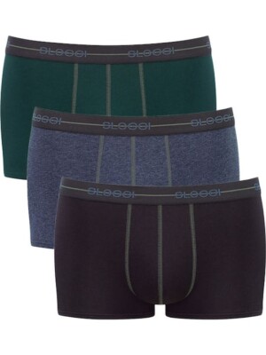 3-er-Pack Sloggi Men Herren Retro shorts Unterwäsche aus Baumwolle Neu
