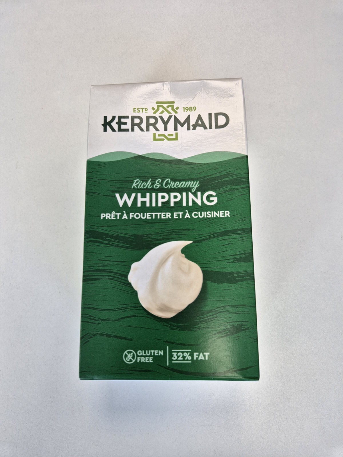 Kerrymaid UHT Whipping Cream - 1x1ltr, FREE P&P