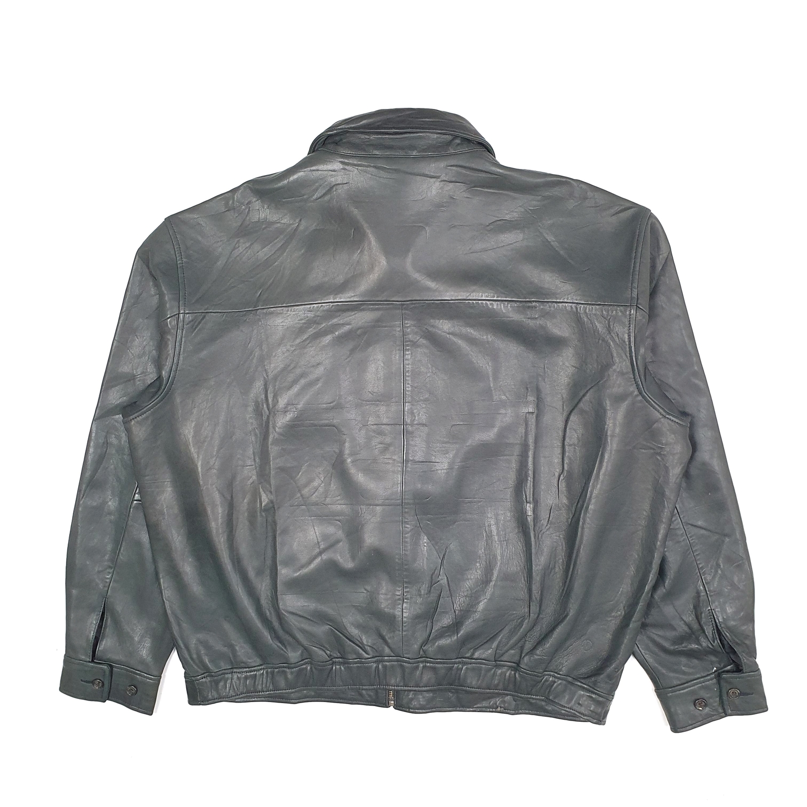 POLO RALPH LAUREN Leather Jacket Coat Vintage 1990s Mens XXL image 4