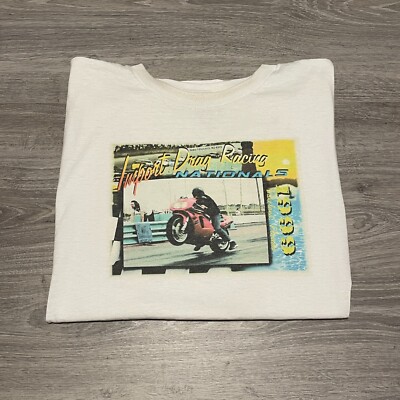 Vintage 1999 Import Drag Racing Street Pocket Bike T-Shirt Adult Size XL 90s