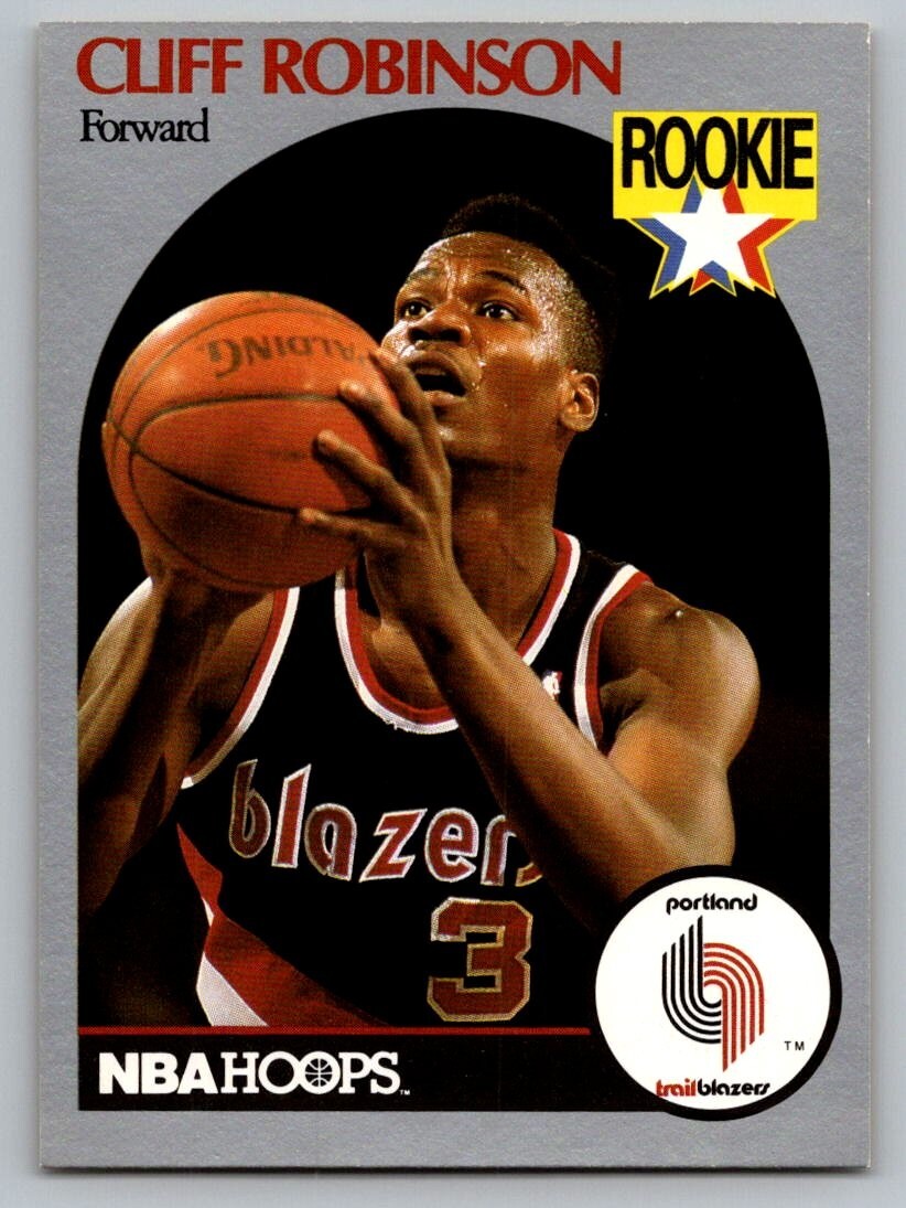 1990-91 NBA Hoops - Cliff Robinson #250 | eBay