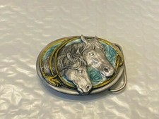 Belt Buckle - Horses