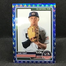 DANE PERRY 2023 PANINI USA Stars & Stripes BLUE STARS REF /75 #37 15U NATIONAL 