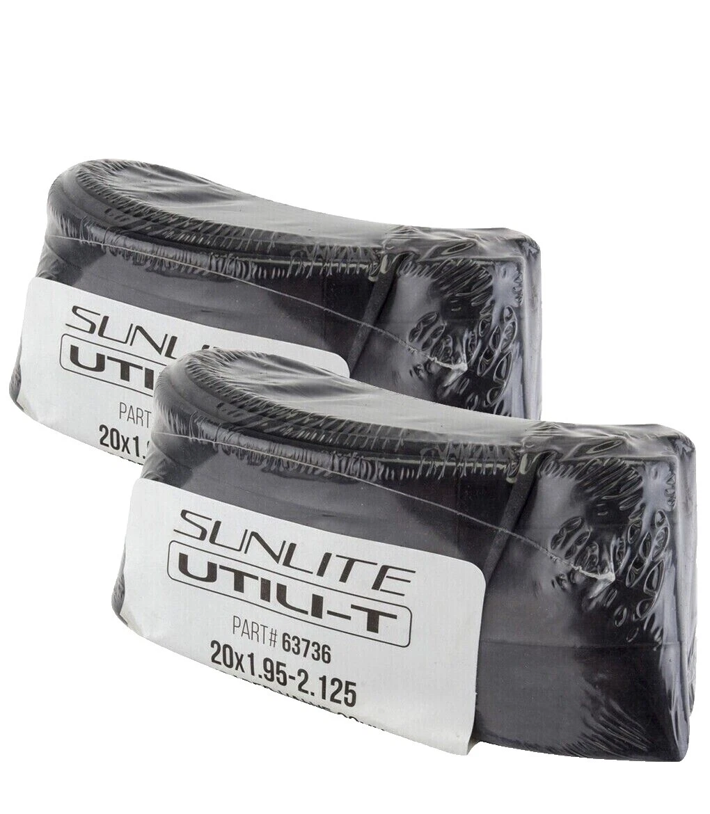 Sunlite Schrader 20 In Bicycle Tire Tubes