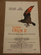 DAMIEN OMEN II 1978 WILLIAM HOLDEN LEE GRANT DON TAYLOR 27x41