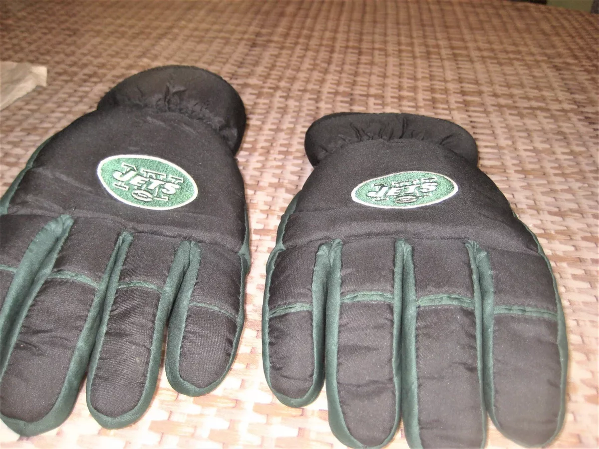 NEW YORK JETS WARM INSULATED SPORT UTILITY GLOVES UNISEX GREEN