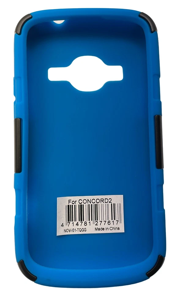 Cellairis Phone Case with Stand for ZTE Concord II - Militia Blue/Black - Image 4 of 4