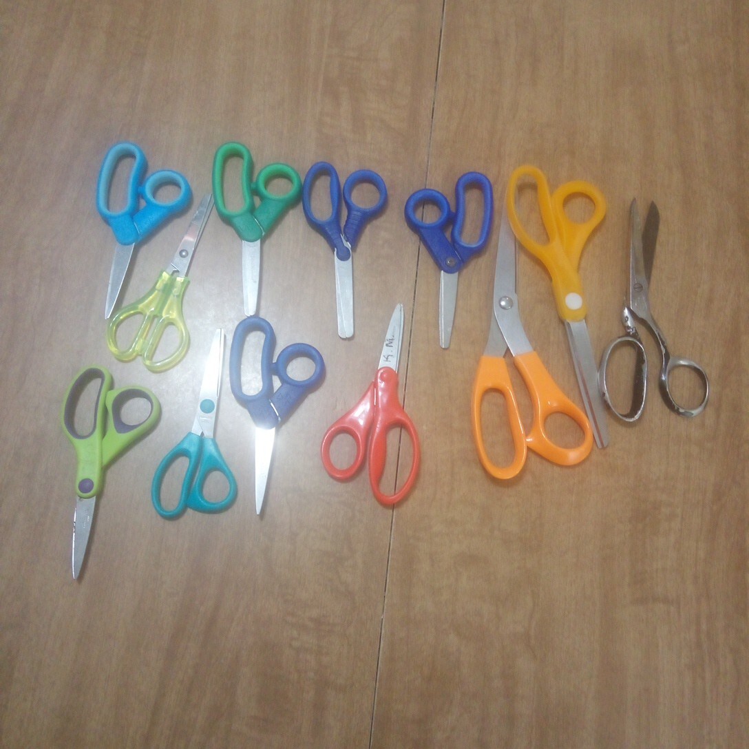12-Pack School Craft Scissors for Classroom & Art Projects-image