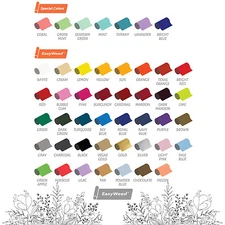 12"x 12" Mix & Match Siser Easyweed Heat Transfer Vinyl, MSG US YOUR COLORS!