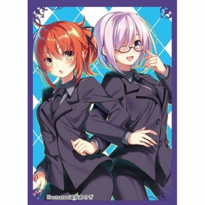 Fate Grand Order FGO Mash & Fujimaru Ritsuka doujin Card Sleeves Protector 