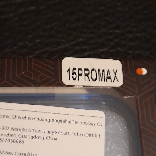 HWeggo iPhone 15 Pro Max niebieski magSafe odporne na wstrząsy etui wytrzymałe | odporne na zarysowania - Zdjęcie 9 z 10