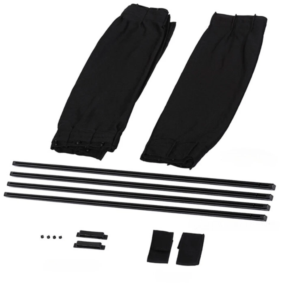 Conjunto De 2 Coche Ventana Lateral Cortinas - Elástico, Duradero, UV Protección - Imagen 2 de 4