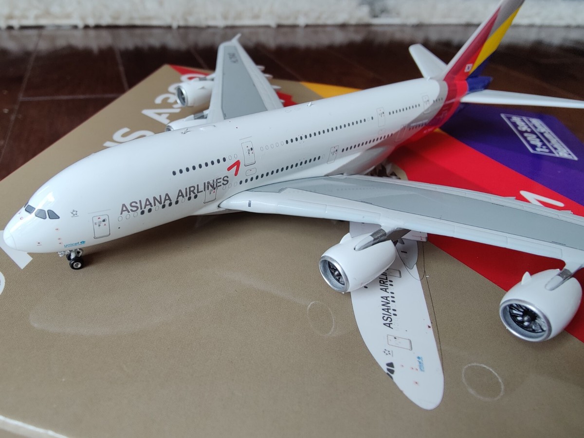 1/400 Phoenix アシアナ航空 A380 Phoenix 1:400 A380 Asiana Airlines HL7640 | eBay