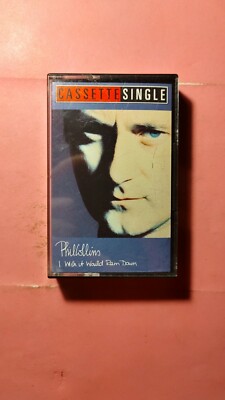 Phil Collins, I Wish It Would Rain Down/Homeless Cassette Tape single (Virgin)