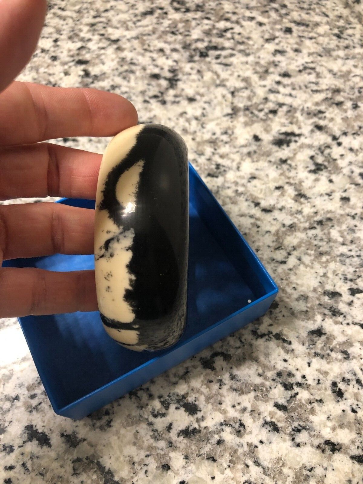 Vintage Art Deco Solid Bracelet - image 4