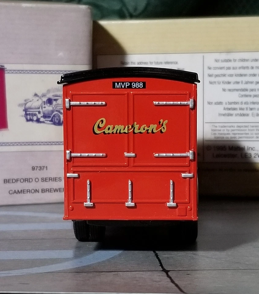 CORGI CLASSIC 97371 BEDFORD O SERIES VAN CAMERON BREWERY 1995 Scala 1:50 MATTEL - Immagine 4 di 4