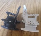 Vintage Metal Rocking Chair Salt & Pepper Shakers 2" Tall — photo 4