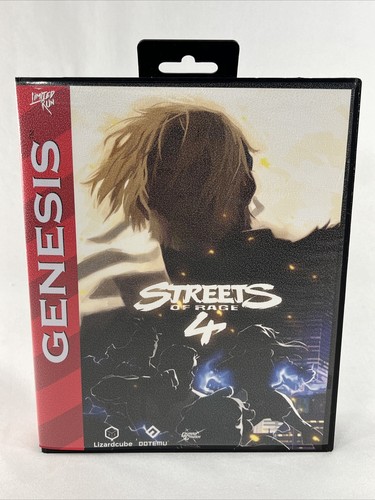 Streets Of Rage 4 Classic EditIon PS4 Limited Run sealed inside Lizardcube read