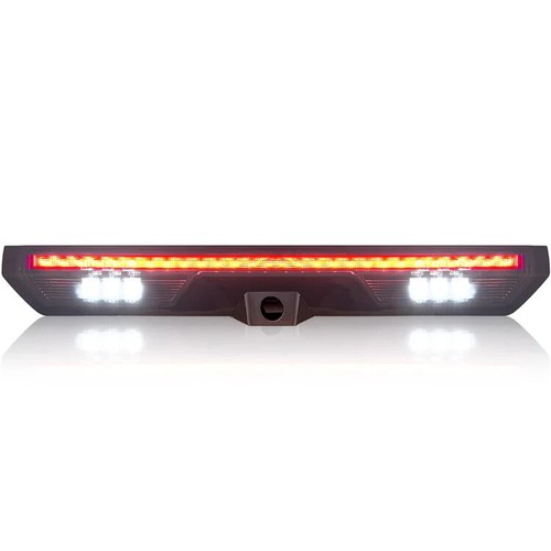 Recon Red 3rd Brake Light Kit White LED Cargo Lights Fits 2019-2024 GMC Sierra - Picture 4 of 14