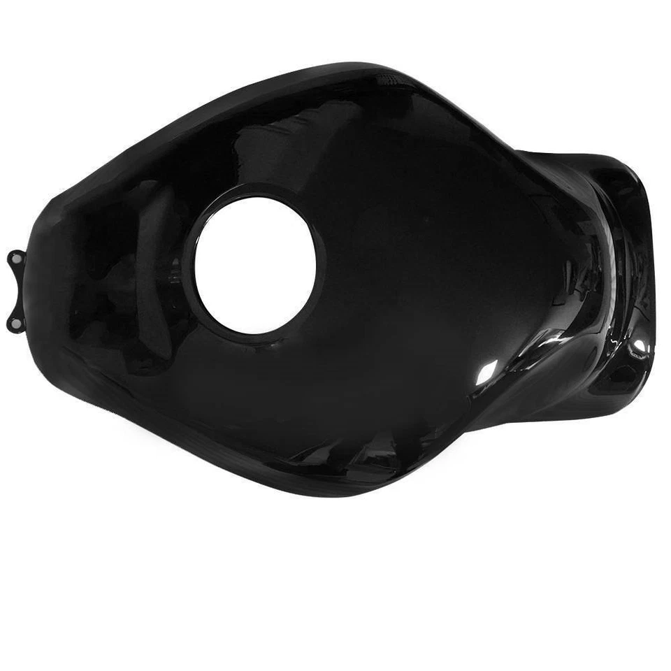 Glossy Vivid Black Fuel Gas Tank Cover For Suzuki Hayabusa GSX1300R 1997-2007 US - Image 3 of 4