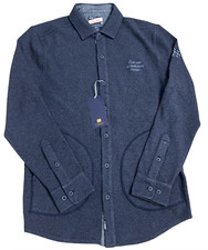 NEW JOHNNIE-O INDIGO RUETTIGER NOTRE DAME FIGHTING IRISH SHIRT JACKET SHACKET L