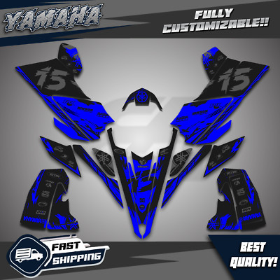 YAMAHA YFZ450R 2009 2010 2011 2012 2013 QUAD, ATV Graphics Decals, Stickers
