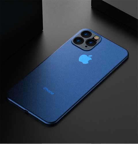 Clear Cover Case For iPhone 13 11 12 Pro MAX X XR 8 7 Ultra-thin Slim Matte Hard - Picture 11 of 12
