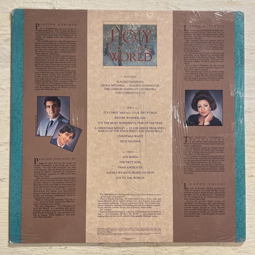 Hallmark Presents Joy To The World The Music Of Christmas LP V/A Holiday SEALED! - Picture 2 of 2