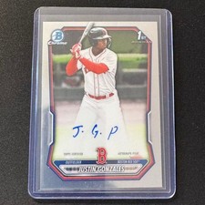 ⚙️BN 2026 BOWMAN CHROME BASE AUTO 1ST JUSTIN GONZALES