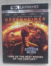 Oppenheimer 4K Ultra HD and Blu-Ray Disc - 3 Disc Set