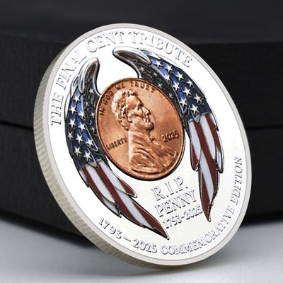 The Last U.S. One Cent Commemorative Coin - 2025 Final Penny Medal