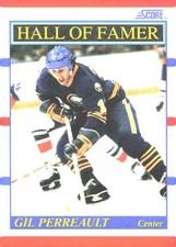 1990-91 Score American #355 Gil Perreault