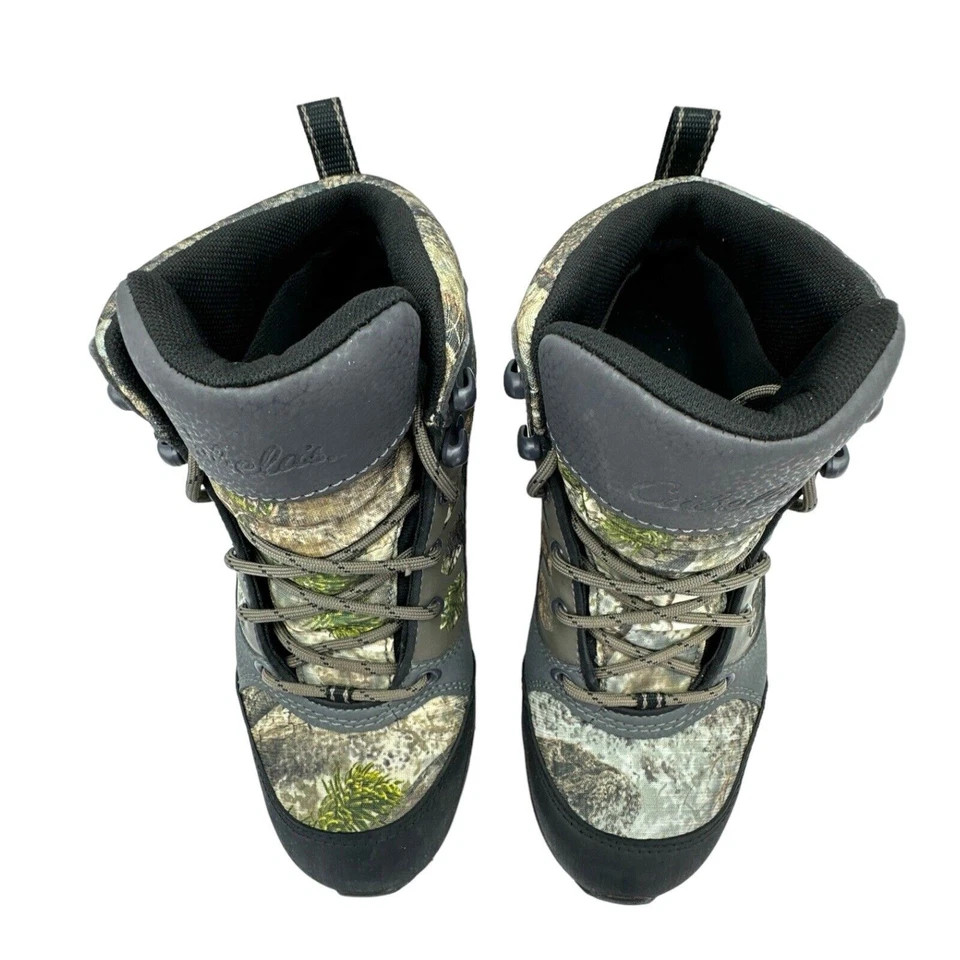 Cabelas Full Draw II Mens Sz 8 Zonz Backcountry Camo Mid Hunting Boot Vibram - Image 3 of 4