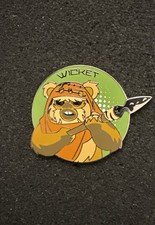 Disney Pin Star Wars Anime Wicket the Ewok Screen Tone Circles Mystery 2024 17 