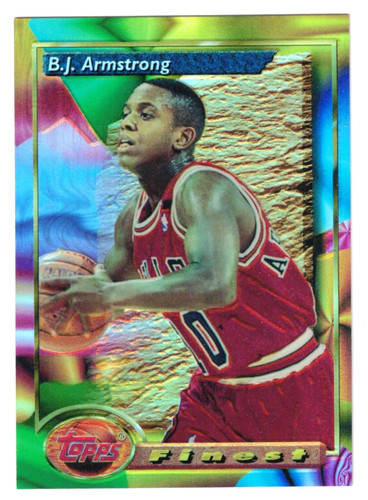 B.J. Armstrong [Refractor] #62 1993 Finest card