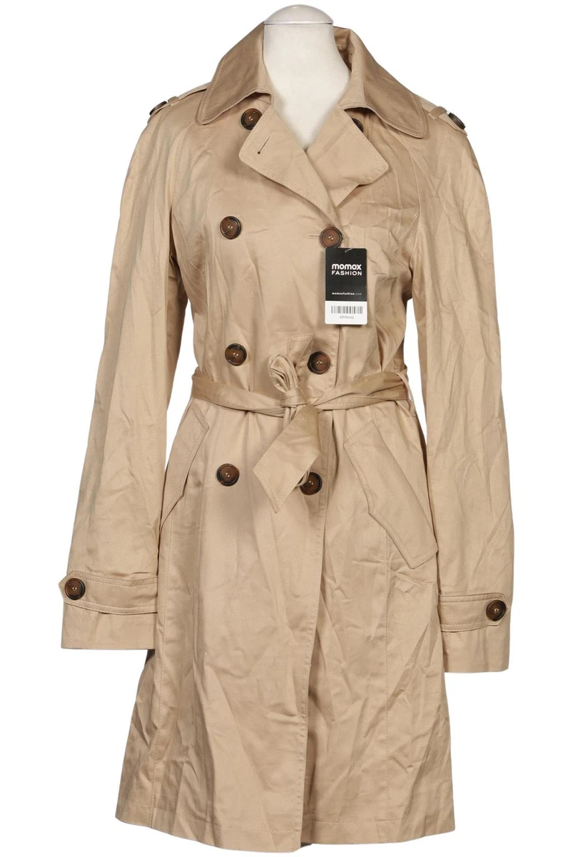 APART Mantel Damen Jacke Parka Gr. 34 Baumwolle Beige #k0n8wxp