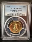 2009 $20 Gold Ultra High Relief Double Eagle 1 Oz PCGS MS70 PL