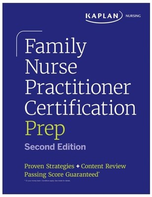 FAMILY NURSE PRACTITIONER CERTIFICATION by KAPLAN NURSING Paperback Self Help