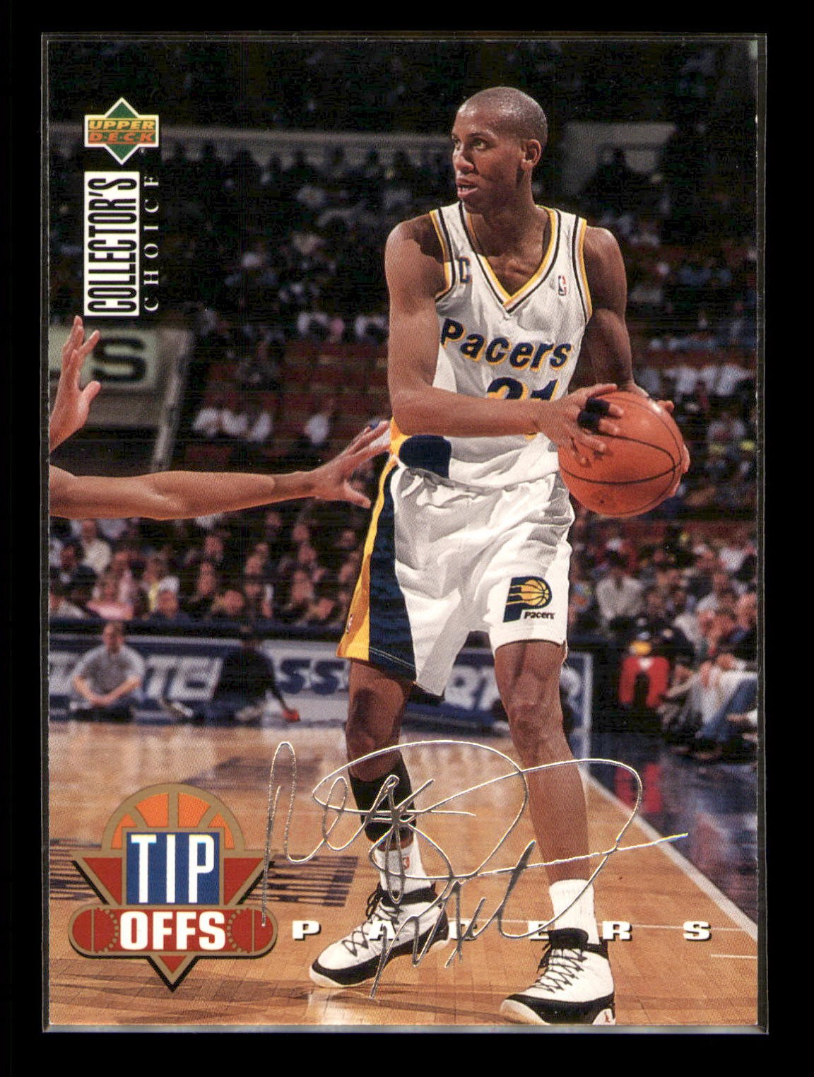 1994-95 Collector's Choice Reggie Miller #176 Silver Signature