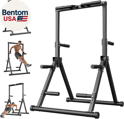 Foldable Pull up Bar Free Standing, Strength Training Pull-Up Bars Adjustable Pu