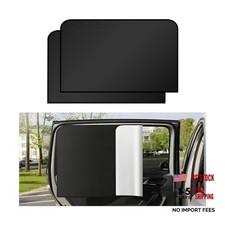 Car Window Shade, 2PCS 19.7 x 31.5 Vehicle Rear Side Window Privacy Curtains